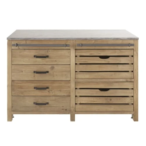 Maisons Du Monde Meubles Bas Meuble Bas De Cuisine 6 Tiroirs En Pin Recyclé Effet Vieilli 3 Maisons Du Monde Meubles Bas Meuble Bas De Cuisine 6 Tiroirs En Pin Recyclé Effet Vieilli