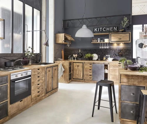 Maisons Du Monde Meubles Bas Avec évier Meuble Bas De Cuisine Avec évier 2 Portes En Manguier Massif 6 Maisons Du Monde Meubles Bas Avec évier Meuble Bas De Cuisine Avec évier 2 Portes En Manguier Massif – Image 6